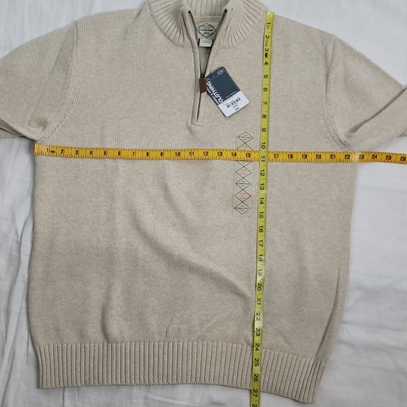St John's Bay tan sweater sz Large NWT - Picture 5 of 10